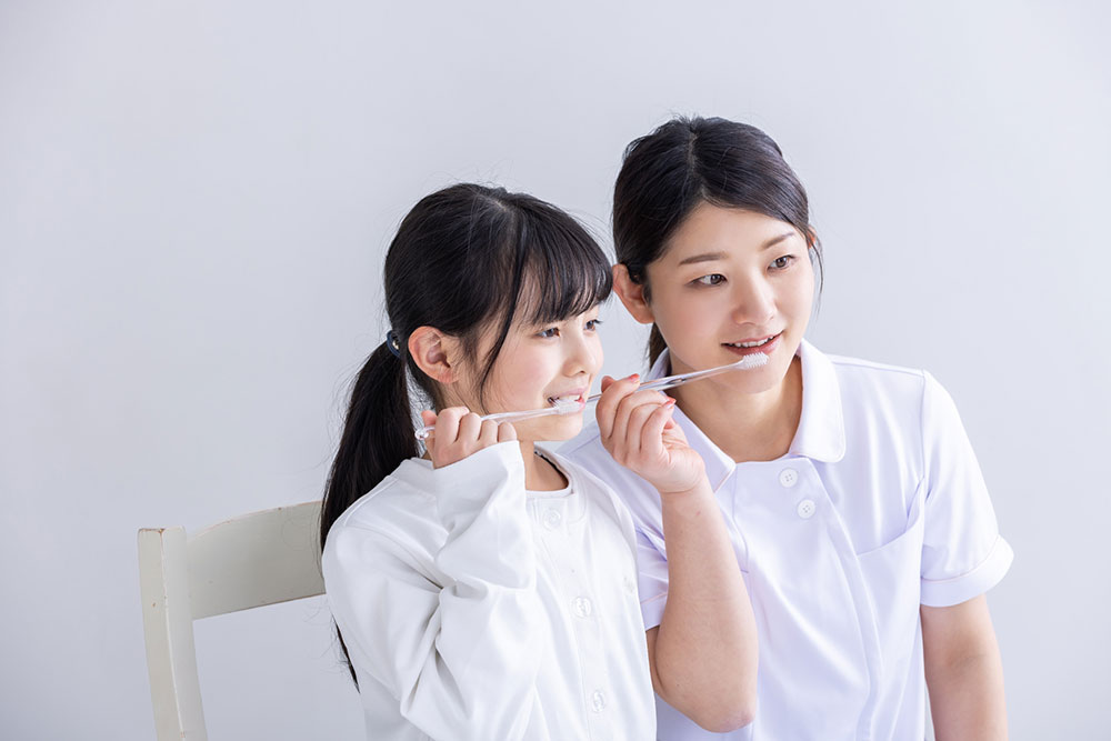 お子さまの予防（虫歯になりにくい環境づくり）